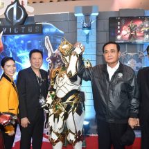 นายกรัฐมนตรี เยี่ยมชมบูธ INVICTUS ในงาน “THAILAND GAME SHOW 2018”