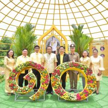 แห่เที่ยวงานถนนพรรณไม้งามเฉลิมพระเกียรติ เมืองนนฯ รายได้สะพัดแตะสิบล้านต่อวัน