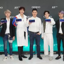 ดวลเกมสุดเดือดระหว่าง “ยอร์ช ยงศิลป์” vs “พีค กองทัพ” พร้อมแรงเชียร์จากทัพนักแสดง 2Moons2 The Series ในงานเปิดตัว OPPO A9 2020