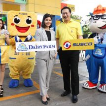 ซัสโก้ ร่วมฉลองส่งท้ายปี แจกนมอัดเม็ด ให้เคี้ยวเพลิน ช่วงเดินทาง