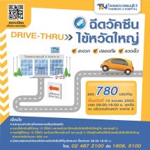 รพ.ธนบุรี 2 เปิดให้บริการ Drive Thru ฉีดวัคซีนไข้หวัดใหญ่   สะดวก ปลอดภัย รวดเร็ว