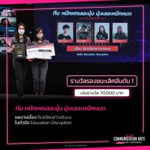 เยี่ยม! นักศึกษานิเทศศาสตร์ ม.วลัยลักษณ์ คว้ารางวัลรองชนะเลิศประกวดสารคดีสั้น 7HD NEW IDEAS CONTEST ปี 2