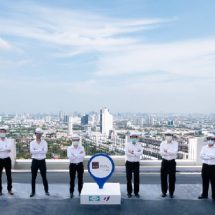 เสนา ฮันคิว ฮันชิน ร่วมเทปูนปิดยอดอาคาร คอนโดหรู “นิช โมโน เมกะ สเปซ บางนา”