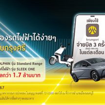 ลุ้นเป็นเจ้าของรถไฟฟ้าได้ง่ายๆ แค่จ่ายบิลกับกรุงศรี