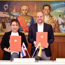 สจล.ร่วมกับสถาบัน Fraunhofer IMW เยอรมนี สร้างความร่วมมือด้านงานวิจัยเพิ่มโอกาสการศึกษา พร้อมดัน “ต้นธูปฤาษี” สู่นวัตกรรมวัสดุก่อสร้าง เป็นมิตรต่อสิ่งแวดล้อม