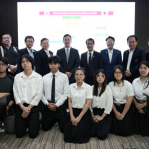 นักศึกษาฝึกงานสหกิจศึกษา ประเทศญี่ปุ่น เข้าพบท่านอธิการบดี ม.รังสิต
