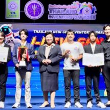 นักศึกษา สจล.โชว์นวัตกรรมสุดล้ำคว้ารางวัลระดับประเทศช่วยแก้ปัญหามลพิษทางน้ำ