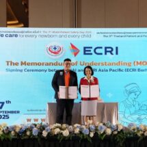 สรพ. ขยายความร่วมมือ ECRI ในการขับเคลื่อนนโยบายความปลอดภัยในไทย