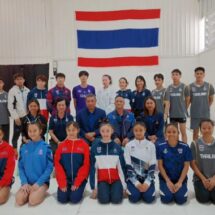 “ยิมนาสติกส์” โชว์ความเข้มแข็งผสมผสานสนุกสนาน ให้คณะของ ดร.ณัฏฐ์ ธีรณัฐสุภานนท์ได้ชมพร้อมย้ำชัดเป้าหมาย 5 เหรียญทอง