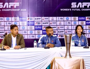 7 ชาติเอเชียใต้ พร้อมเปิดประวัติศาสตร์ลูกหนังโต๊ะเล็กหญิง ศึก SAFF Women’s Futsal Championship 2026 ที่ไทย