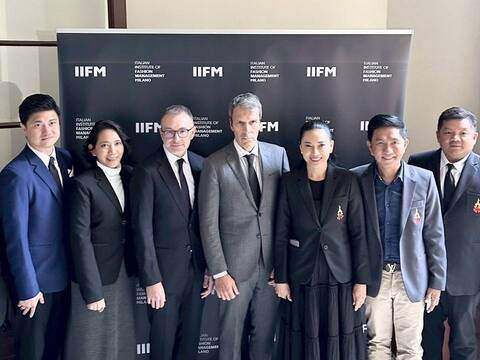 สร้างบัณฑิตแฟชั่นยุคใหม่ SSRU ลงนามพันธมิตรอิตาลี IIFM เปิดประสบการณ์เรียนรู้แบรนด์ชั้นนำโลก