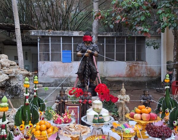 พิธีบวงสรวงถวาย “องค์ท้าวเวสสุวรรณโณ” องค์ที่ 2 ณ วัดถ้ำเมืองนะ จังหวัดเชียงใหม่