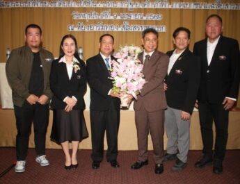 ประชุมใหญ่สามัญประจำปี 2569 มูลนิธิกองทุนพัฒนาการกีฬา บรรยากาศคึกคัก “คนกีฬา” ร่วมเสวนา “การพัฒนาระบบกีฬาของชาติอย่างยั่งยืน” ดร.ณัฏฐ์ ธีรณัฐสุภานนท์ ยืนหนึ่งนั่งประธานมูลนิธิกองทุนพัฒนาการกีฬาอีกวาระ “คนกีฬาและสื่อมวลชนกีฬาร่วมแสดงความยินดี”