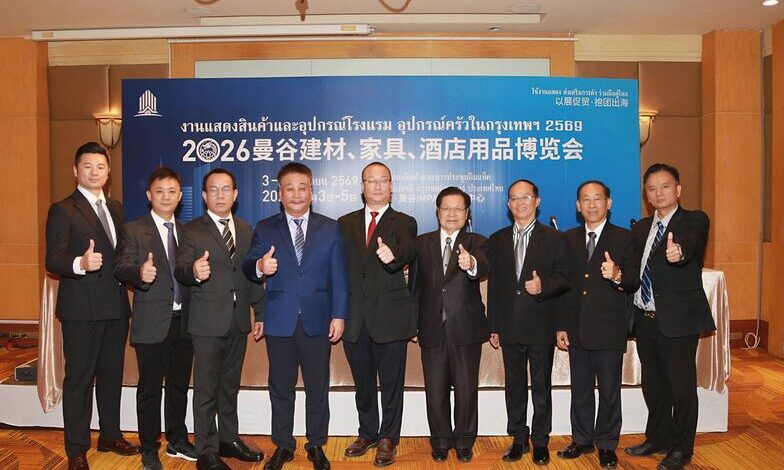 ฟัลครัม กรุ๊ป ไทย–จีน ผนึกกำลังจัดมหกรรมก่อสร้าง–โรงแรม–เฟอร์นิเจอร์ใหญ่แห่งปี ดันการค้าไทยสู่ตลาดอาเซียน