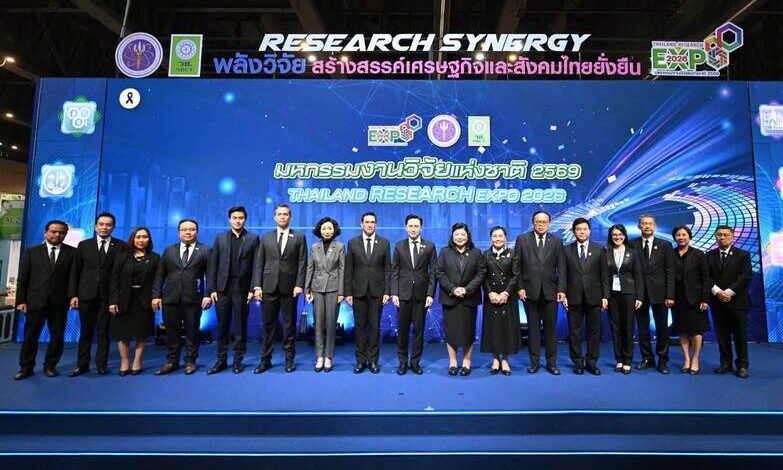 “ยศชนัน” เยี่ยมชมนิทรรศการมหกรรมงานวิจัยแห่งชาติ 2569 ย้ำพลัง Synergy ขับเคลื่อนงานวิจัยสู่การพัฒนาประเทศอย่างยั่งยืน