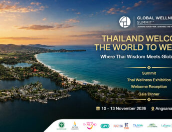 สธ. เดินหน้า “เศรษฐกิจเวลเนส” ชู 4 เสาหลัก ดันประเทศไทยสู่ศูนย์กลางสุขภาพโลกเตรียมพร้อมสู่การเป็นเจ้าภาพ งาน GWS 2026 จ.ภูเก็ต