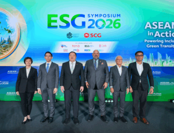 ESG Symposium 2026 ผนึกพลังอาเซียน จากข้อเสนอสู่การลงมือทำจริงต่อยอด 3 วาระสำคัญ สู่ความร่วมมือ 4P เชื่อมนโยบาย ธุรกิจ และพื้นที่ เพื่อผลักดันการเปลี่ยนผ่านที่เกิดขึ้นจริงและขยายผลได้