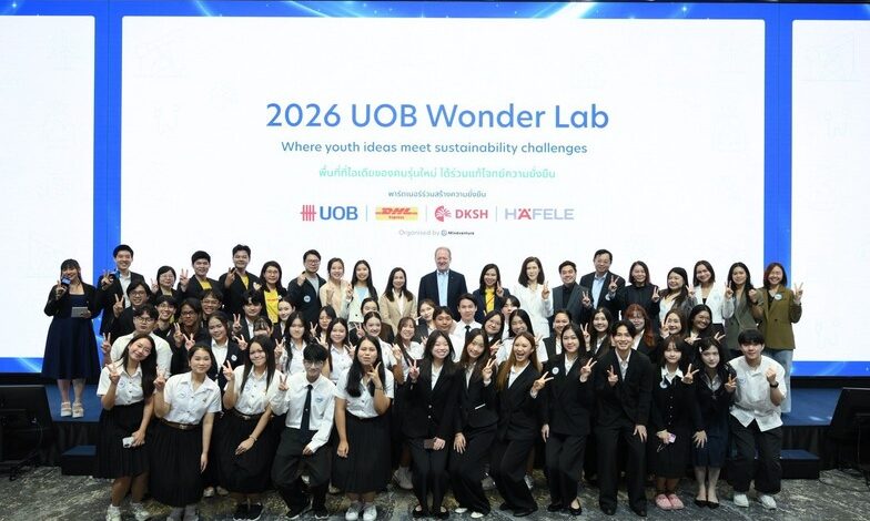 3 ทีมเยาวชนคว้ารางวัล UOB Wonder Labเสนอไอเดียสื่อสารความยั่งยืนให้ภาคธุรกิจ